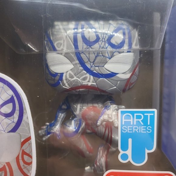 Marvel Spider-Man Art Series Target Exclusive Funko Pop - Picture 7 of 11